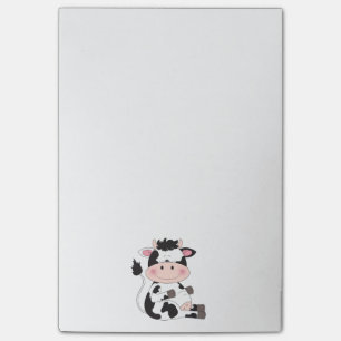 Cute Cow Cartoon Post-it Notes
