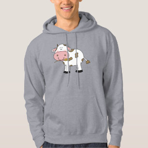 Cute Cow Design Adorable Farm Animal Art for Cow  Hoodie