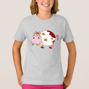 Cute Cow Design Farm Life Cattle Lover Gift animal T-Shirt