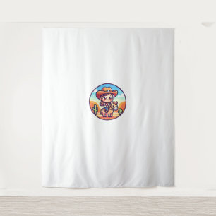 Cute Cow Girl Horse Riding Cowgirl Sunset Rider _8 Tapestry