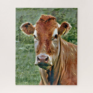 CUTE COW JIGSAW PUZZLE