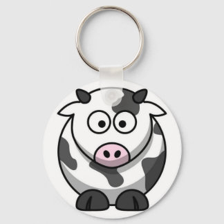 Cute cow keychain