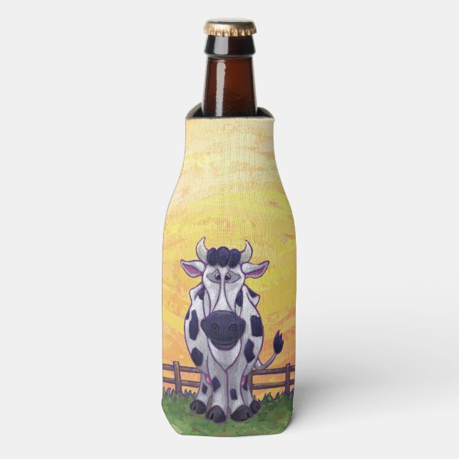 Cute Cow Kitchen Accessories Bottle Cooler (Bottle Front)