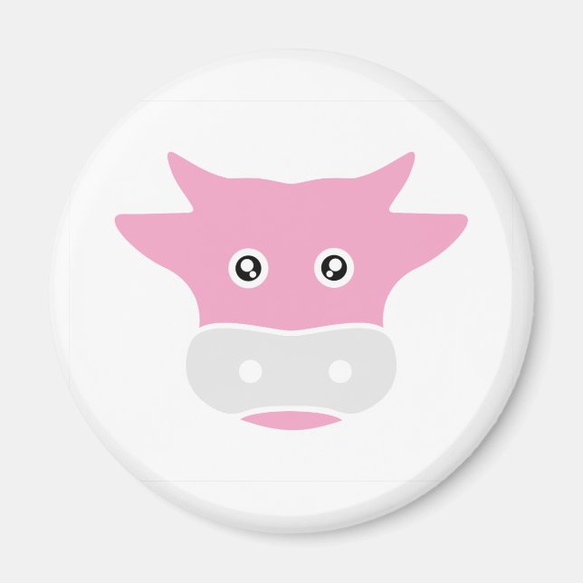 cute cow magnet (Front)