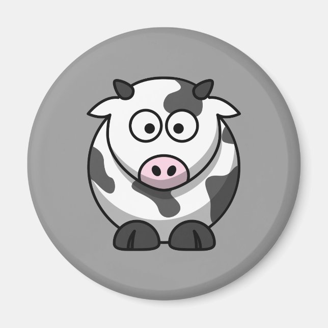 Cute Cow Magnet (Front)