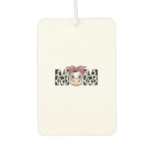 Cute Cow Mom Bow Graphic Design_1 Air Freshener