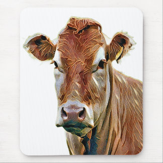 CUTE COW MOUSE PAD