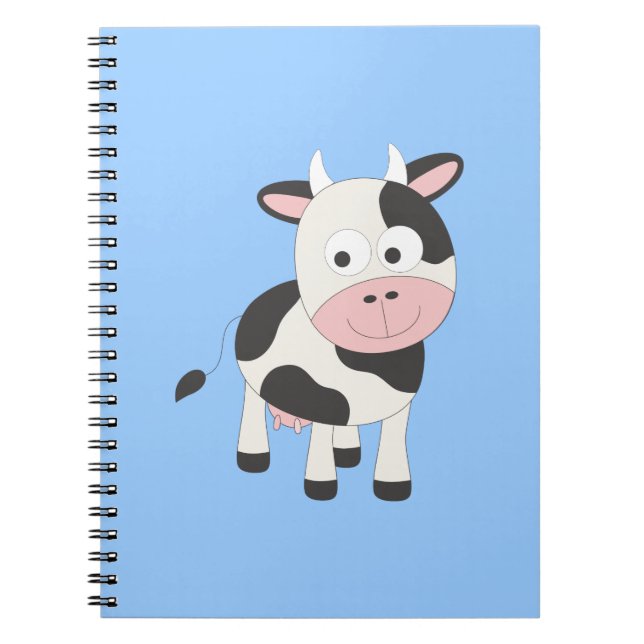 Cute cow notebook (Front)