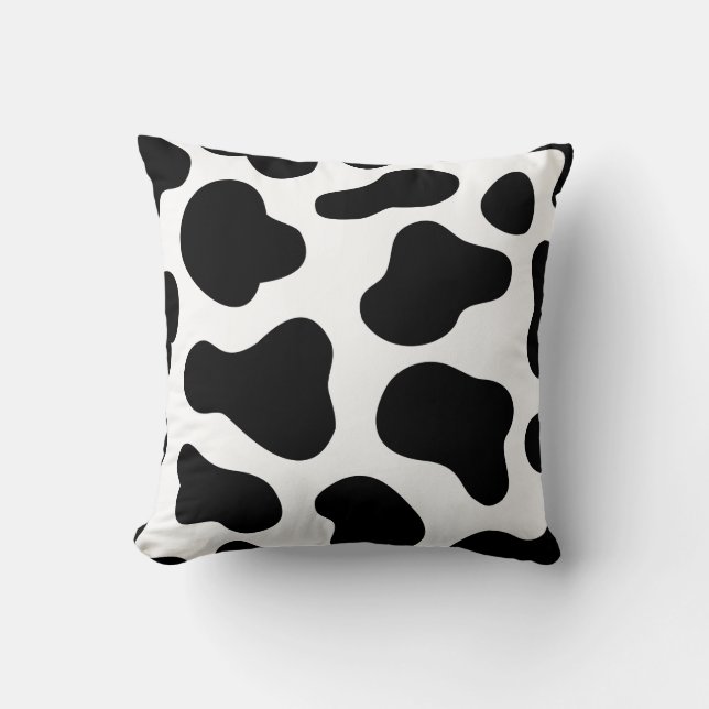 Cute Cow Spots Pillow (Front)