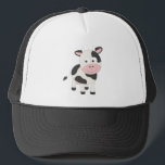 Cute cow trucker hat<br><div class="desc">Cute little cow</div>