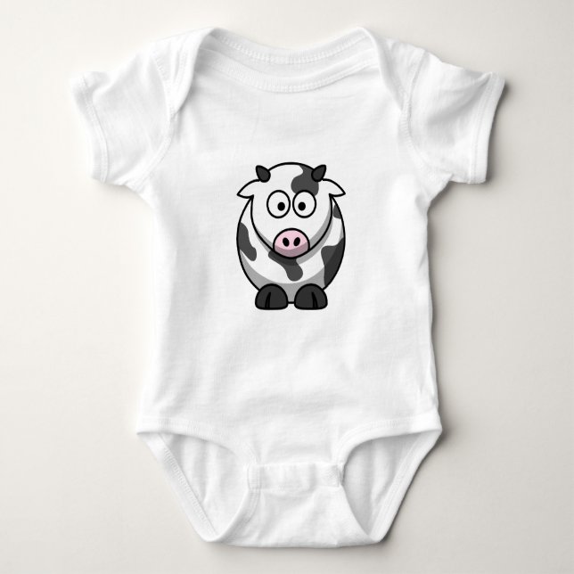 Cute Cow Two-Sided Shirt (Front)