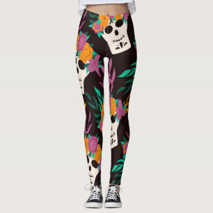 Cute Cow: Vintage Childish Pattern Leggings