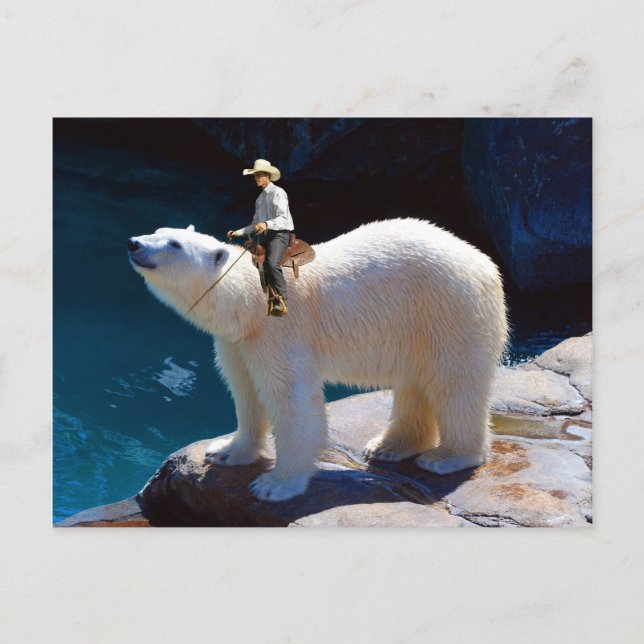 Cute Cowboy Postcard (Front)