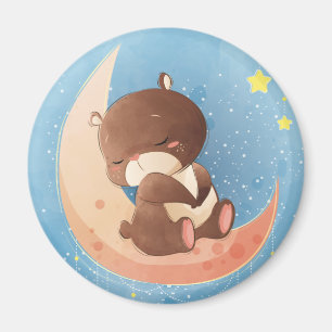 Cute Cozy Bear Magnet