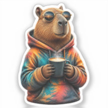 Cute Cozy Capybara Hoodie Cartoon T-Shirt