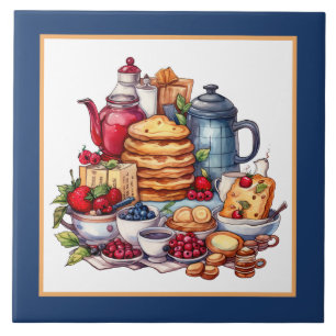 Cute cozy kitchen home business crafting  tile