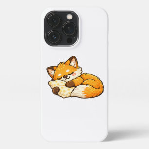 Cute Cozy Sleeping Fox iPhone 13 Pro Case