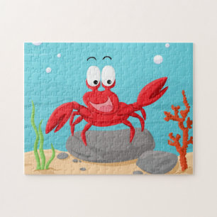 Cute crab jigsaw puzzle