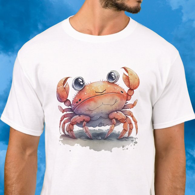 Cute Crab Men's T-Shirt (Creator Uploaded)