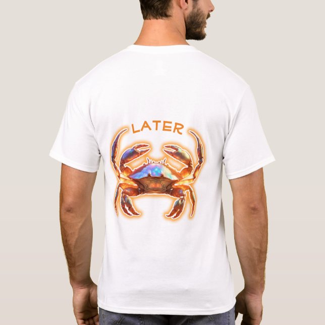 Cute Crab T-Shirt (Back)