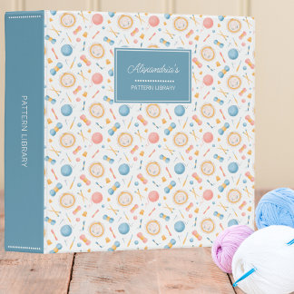 Cute Crafter's Pattern Library Binder