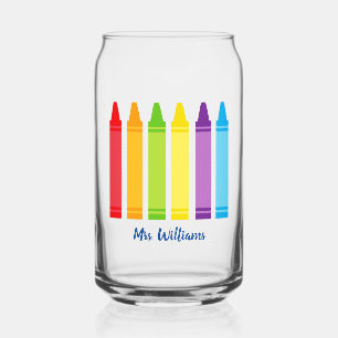 Cute Crayon Enseignant de l'école primaire personn