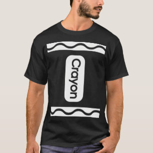 Cute-Crayon Graphic Halloween Costume Group Team M T-Shirt