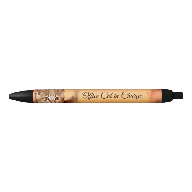 Cute Crazy Cat Lady Personalized Pen (Front)