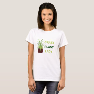 CUTE! 🪴Crazy Plant Lady T-Shirt – Fun Gift