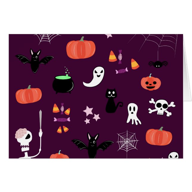 Cute Creepy Halloween Art (Front Horizontal)