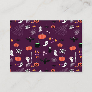 Cute Creepy Halloween Art Advice Card