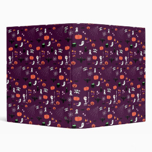 Cute Creepy Halloween Art Binder