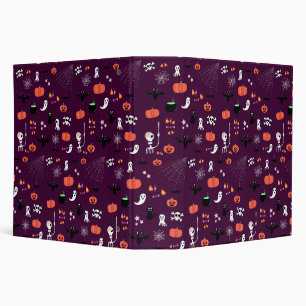Cute Creepy Halloween Art Binder
