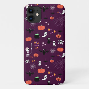 Cute Creepy Halloween Art iPhone 11 Case