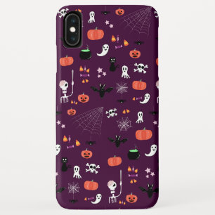 Cute Creepy Halloween Art iPhone XS Max Case