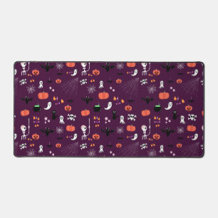 Cute Creepy Halloween Art Desk Mat