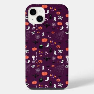 Cute Creepy Halloween Art iPhone 14 Plus Case