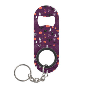 Cute Creepy Halloween Art Keychain Bottle Opener