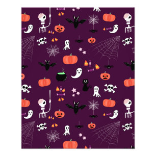 Cute Creepy Halloween Art Photo Print