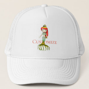 Cute Creepy Mermaid Witch Thunder_Cove  Trucker Hat