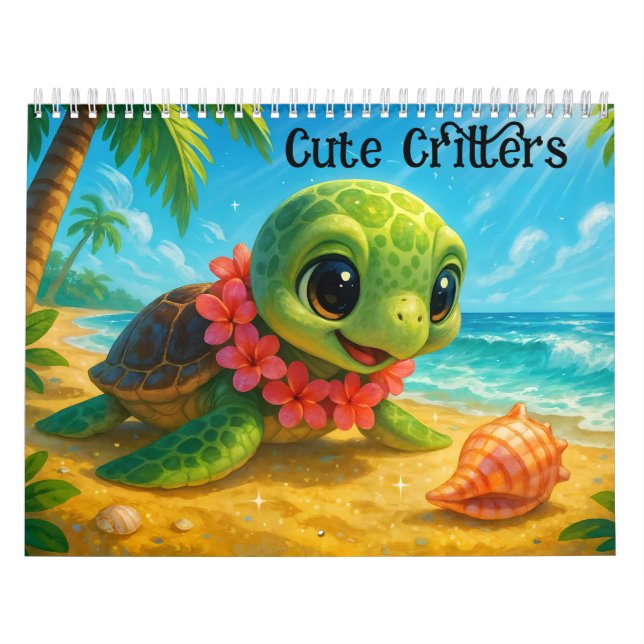 Cute Critters Calendar (Cover)