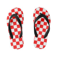 Cute Croatian Red and White Checkers
