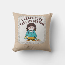 Cute Crochet Doll Yarn Doily 