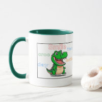 Cute crocodile  Mug
