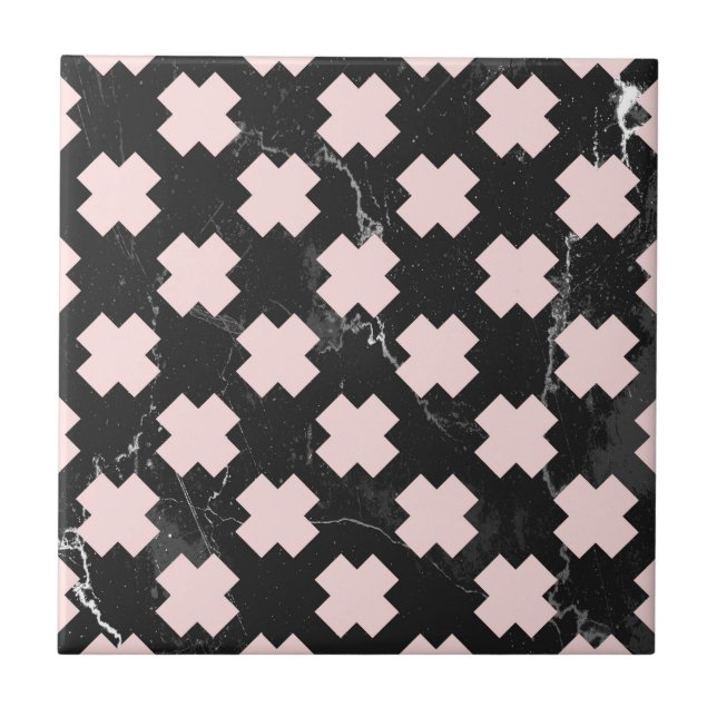 Cute Cross Pattern Tile (Front)