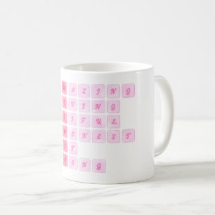 Cute Crossword Mother's Day Coffee Mug