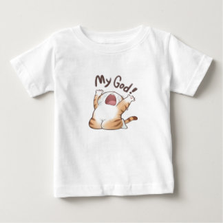 Cute Crying Cat Meme Funny T-Shirt