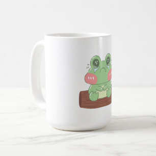Cute Crying Frog Kids T-Shirt Adorable Frog Grap Coffee Mug