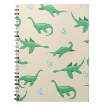 Cute Cryptid Loch Ness Monster Notebook
