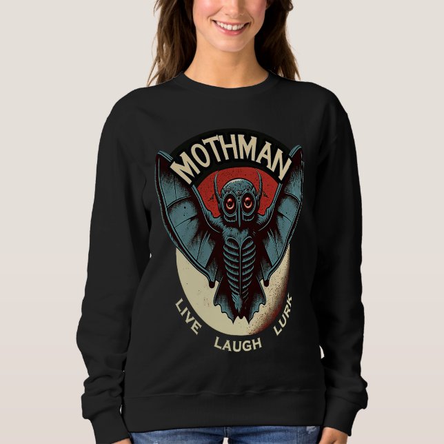 Cute Cryptid Mothman 6 Sweatshirt (Front)